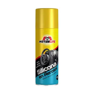 MOTORLIFE Silicona en Spray 450CC – Protector y Abrillantador Automotriz