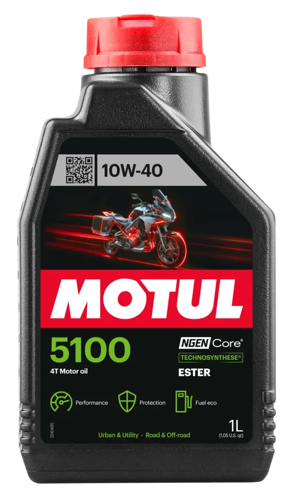 MOTUL 5100 10W-40 4T  Aceite para Motocicletas