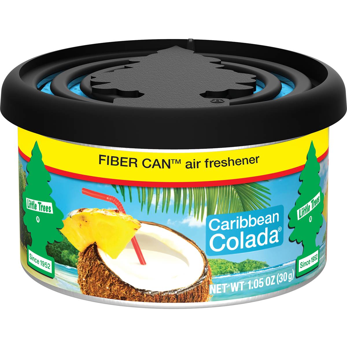 Aromatizante Little Trees Fiber Can Caribbean Colada – Aroma Tropical