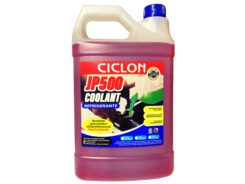 LIQUIDO PARA RADIADOR ROJO (1 GALON)