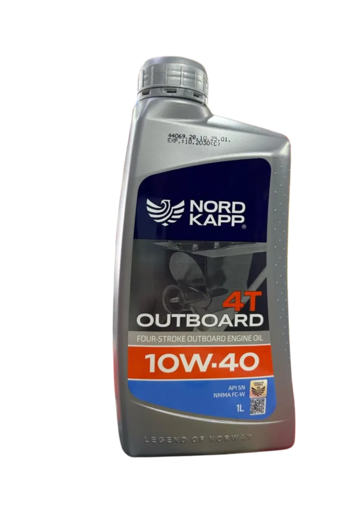 NORDKAPP OUTBOARD 4T 10W-40 1 L – Aceite Motor para Motores Fuera de Borda