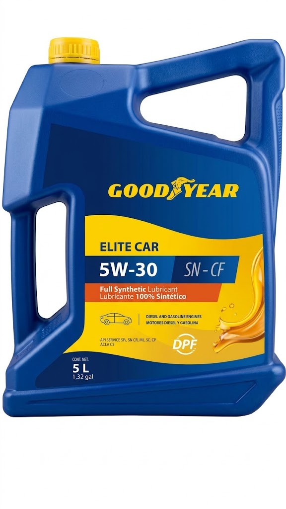 GOODYEAR ELITE CAR 5W30 SN/CF FULL SINTÉTICO 5LTS