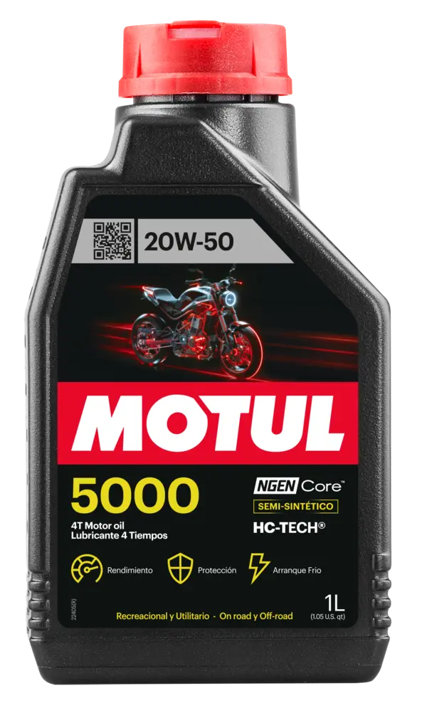 MOTUL 5000 20W-50 4T Aceite para Motocicletas
